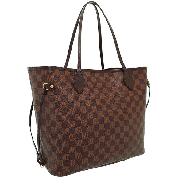 Louis Vuitton Handbags - Louis Vuitton Pouch Bag Tote Neverfull Damier